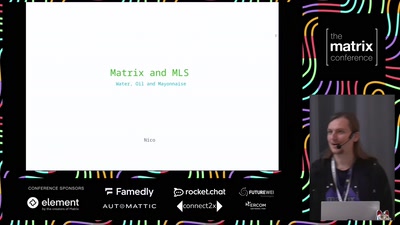 Matrix and MLS - Water, Oil and Mayonnaise