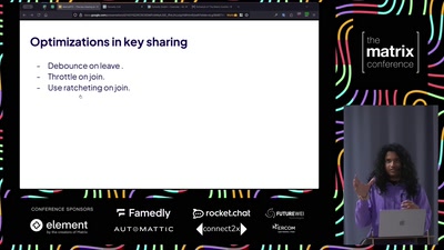 MatrixRTC - The key sharing problem
