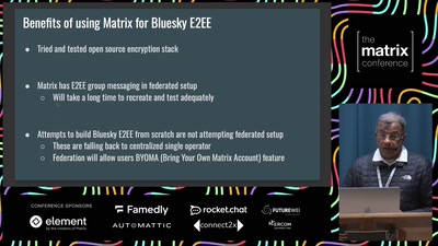 E2EE Direct Messaging in Bluesky with Matrix