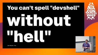 You can&#39;t spell &quot;devshell&quot; without &quot;hell&quot;