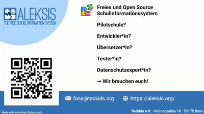 AlekSIS® – Freie Schul-Information