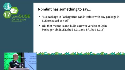How the KDE community packages for SLE in PackageHub were done
