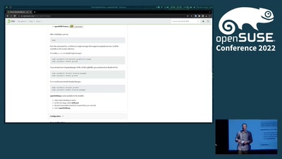 openSUSEway status, running other platforms