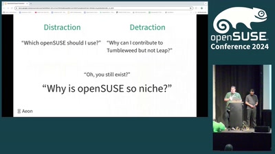 We&#39;re all grown up: openSUSE is not SUSE