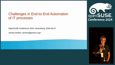 Challenges in End-to-End Automation of IT processes