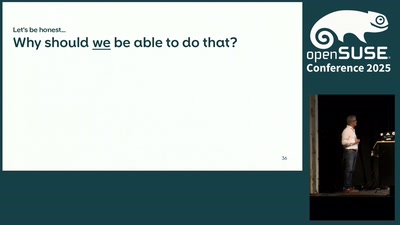 A Community has to do what a Community has to do!