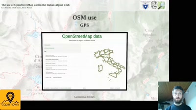 The use of OpenStreetMap within the Italian Alpine Club