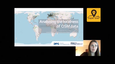 Analyzing the localness of OSM data