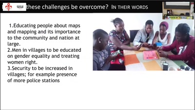 Digital Champions fighting Gender Based Violence in rural Tanzania with maps