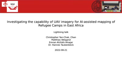 Investigating the capability of UAV imagery in AI-assisted mapping of Refugee Camps in East Africa