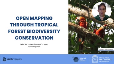 Open mapping through tropical forest biodiversity conservation