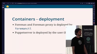 Foreman, Puppet and Containers