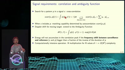 Passive and active RADAR using Software Defined Radio