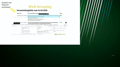 Aktiv werden!