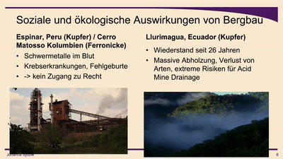 Über die Tiefen des Bergbaus: Mining, Menschen &amp; Umwelt