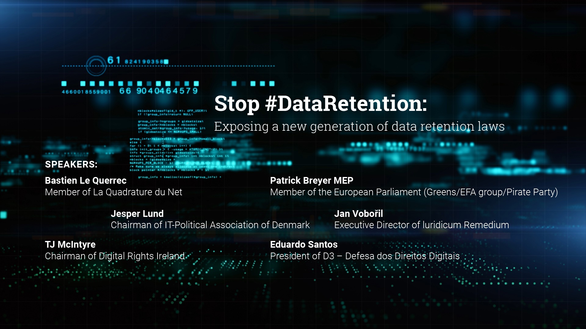 Stop #DataRetention: Exposing a New Generation of Data Retention Laws