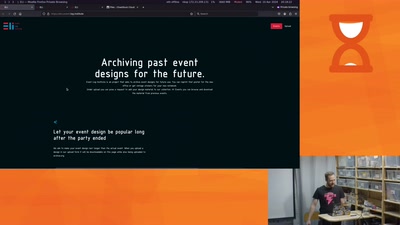 Wupo über das Design Archive: event.log.institute [Fünf Minuten Termine]